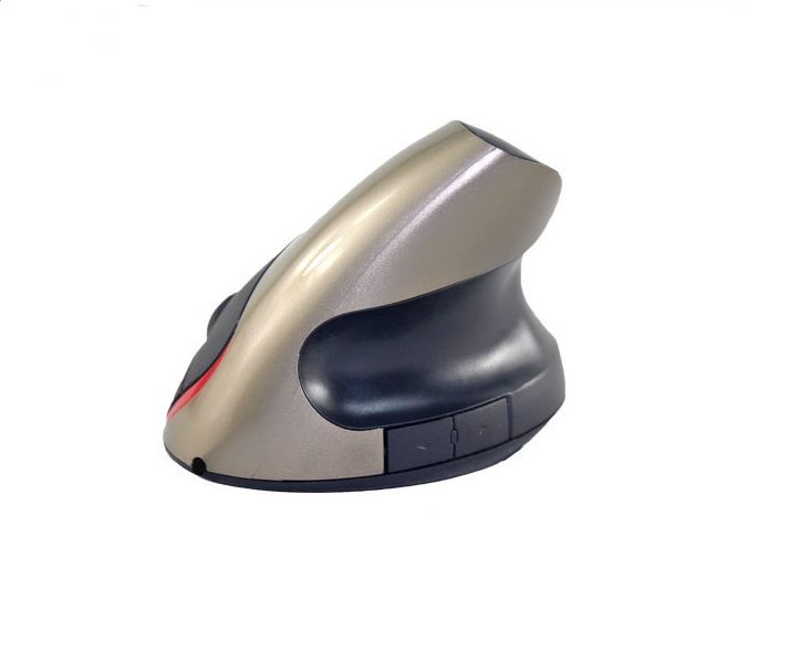 Wireless vertical vertical rechargeable battery mouse ergonomic grip mouse