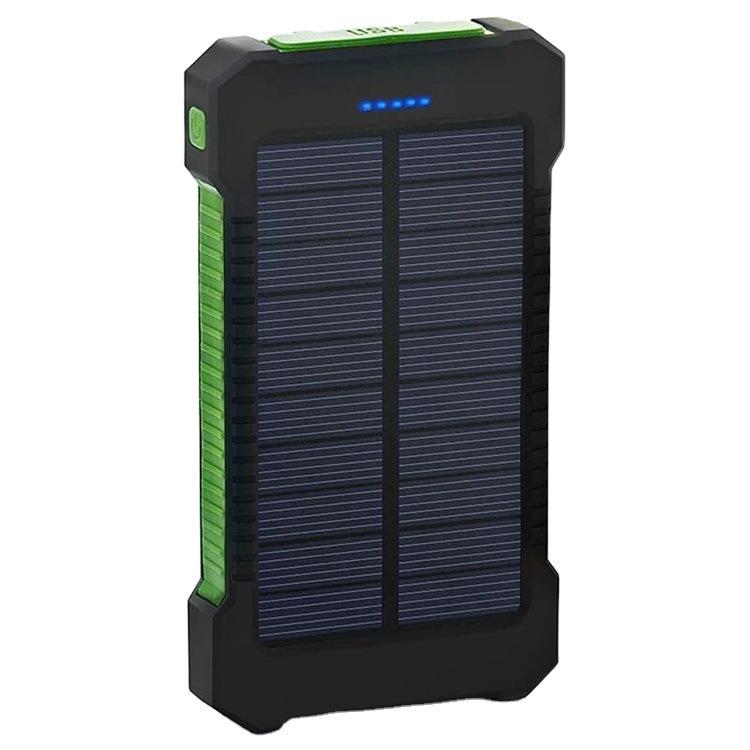Outdoor Waterproof Solar Charging Treasure 20000 MA Large Capacity Mobile Phone Portable Mobile Power Wholesale