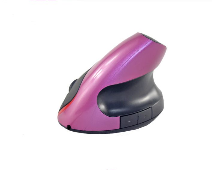 Wireless vertical vertical rechargeable battery mouse ergonomic grip mouse